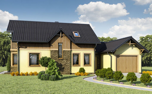 projekt domu D25 - Bogna