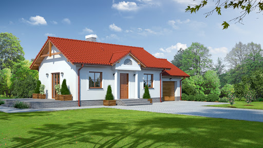 projekt domu Miłków ag