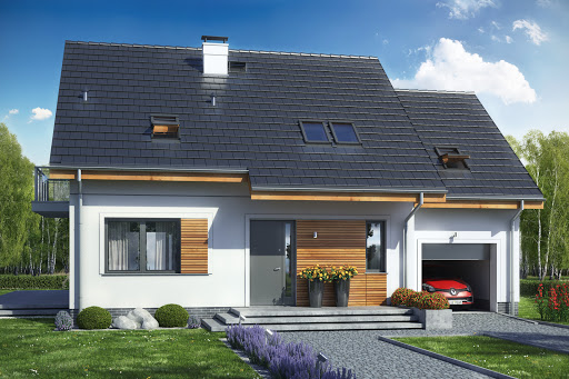 Projekty Domów Parterowych Z Poddaszem Toobapl