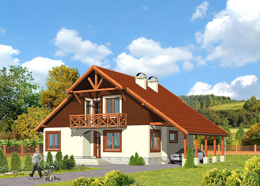 projekt domu LK & 199