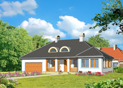 projekt domu LK & 221