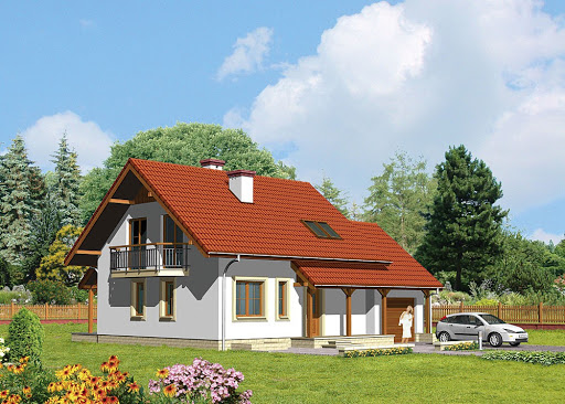 projekt domu LK & 375