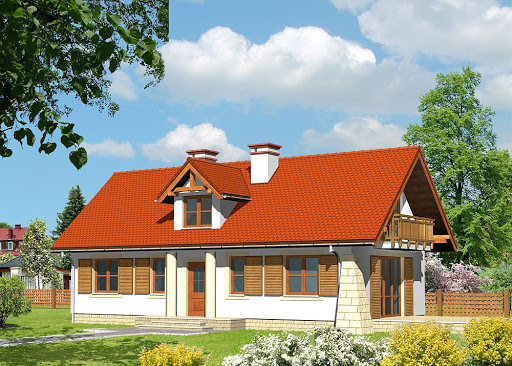 projekt domu LK & 411