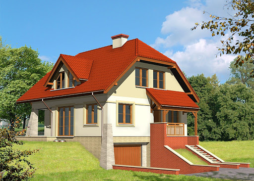 projekt domu LK & 448