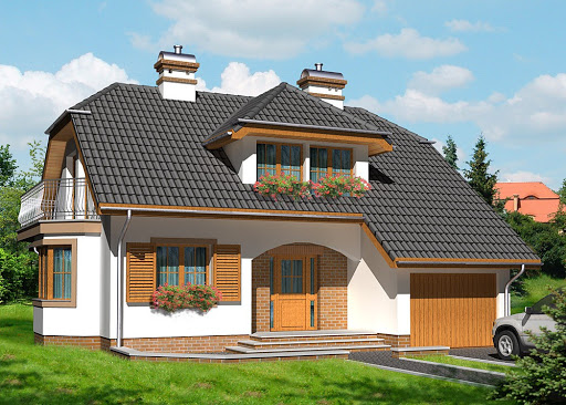 projekt domu LK & 544