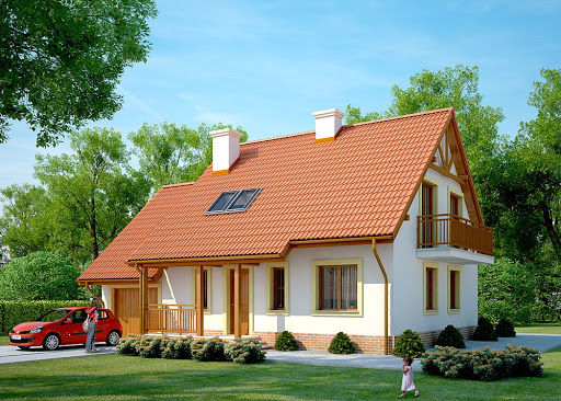 projekt domu LK & 571