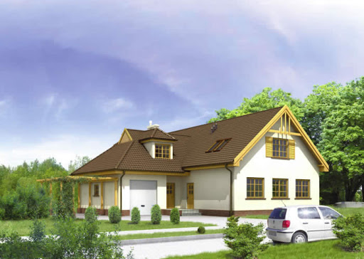 projekt domu Dla pokoleń (dwulokalowy) - D80