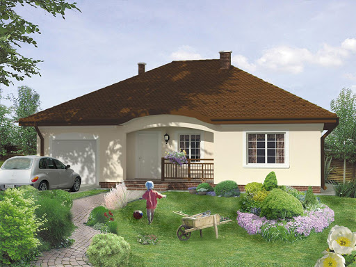 projekt domu Ascona