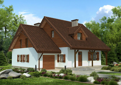 projekt domu Asti