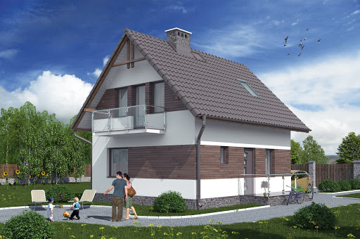 projekt domu Czajków