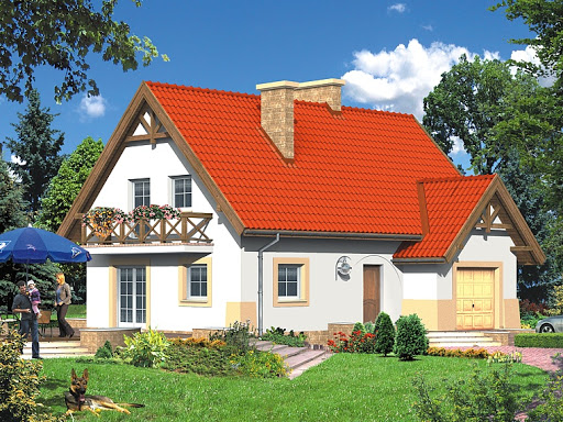 projekt domu Dom przy Botanicznej
