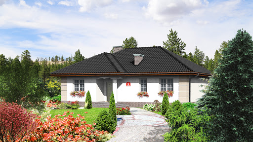 projekt domu Dom przy Łabędziej