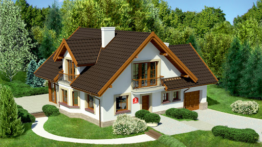 projekt domu Dom przy Pomarańczowej 2