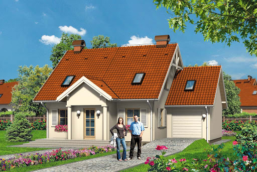 projekt domu Cichy Kącik