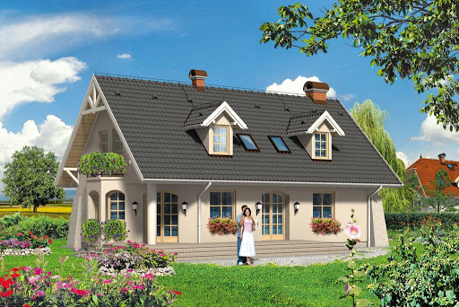 projekt domu Cyprys