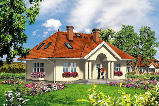 projekt domu Dwór Amora