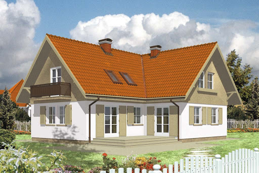 projekt domu Paweł I Gaweł
