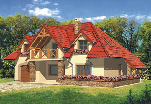 projekt domu A18