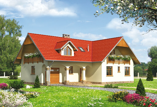projekt domu Alka