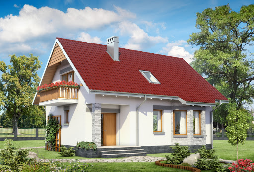 projekt domu Calineczka