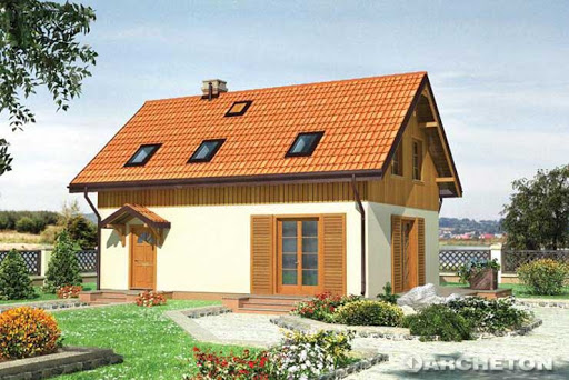 projekt domu Fretka