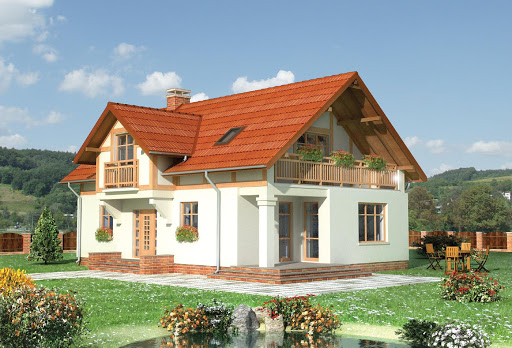 projekt domu Miłomłyn