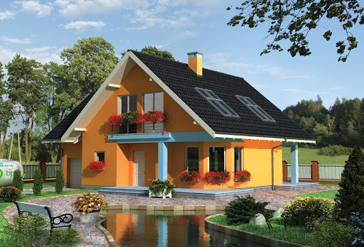 projekt domu Radek