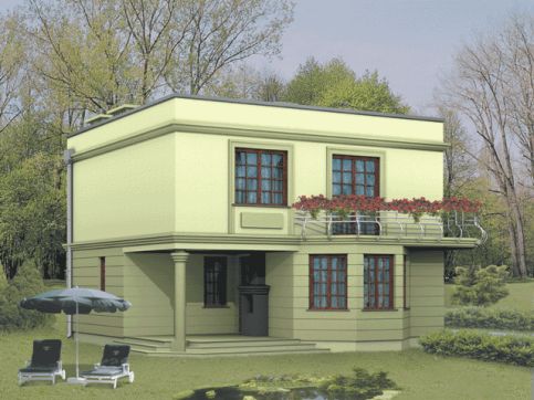 projekt domu W-1025 Kontrabas